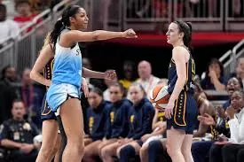 Caitlin Clark addresses Angel Reese feud as she's named Time's Athlete of the Year | The Independent