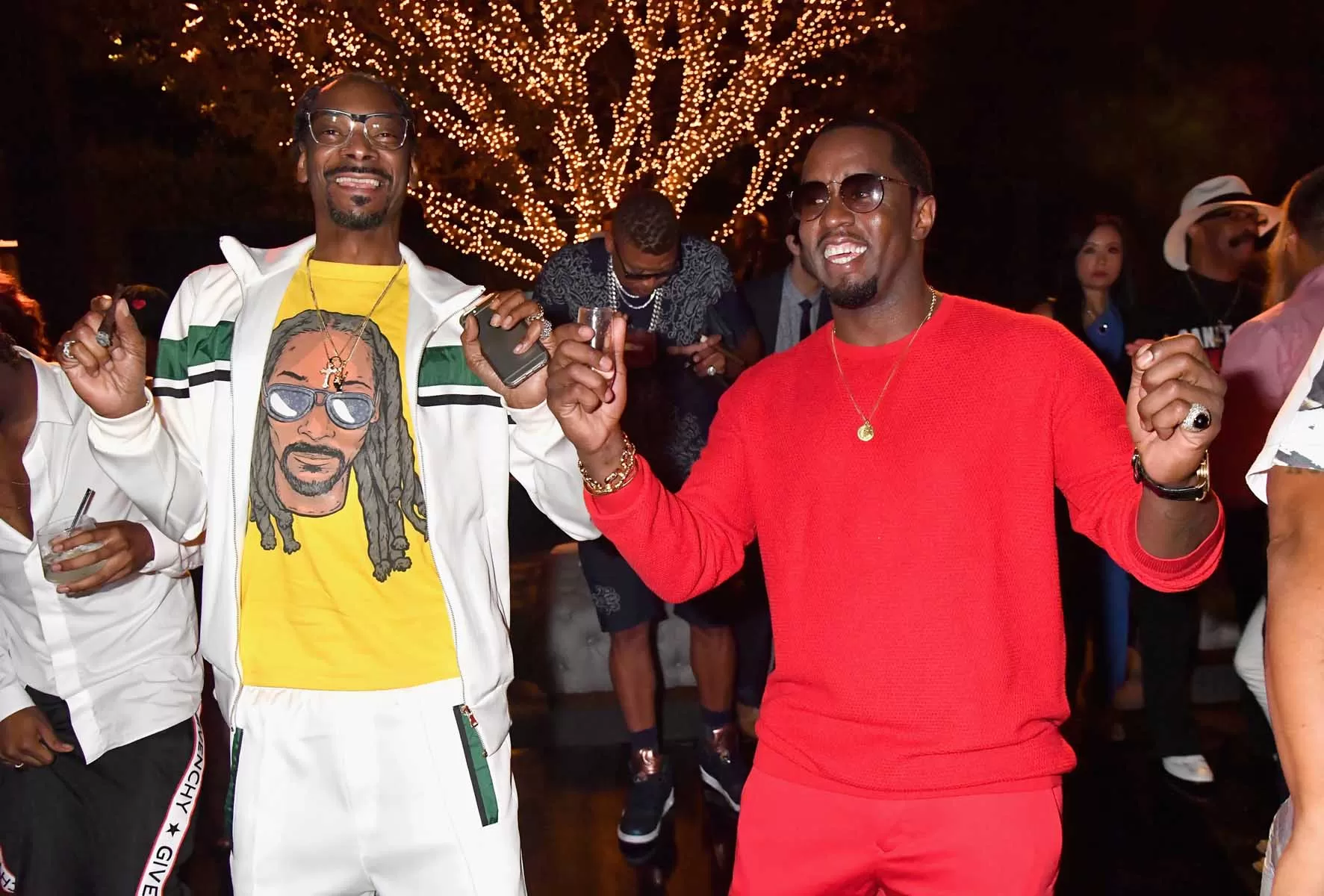 Snoop Dogg et Sean « Diddy » Combs — Photo de Jeff Kravitz