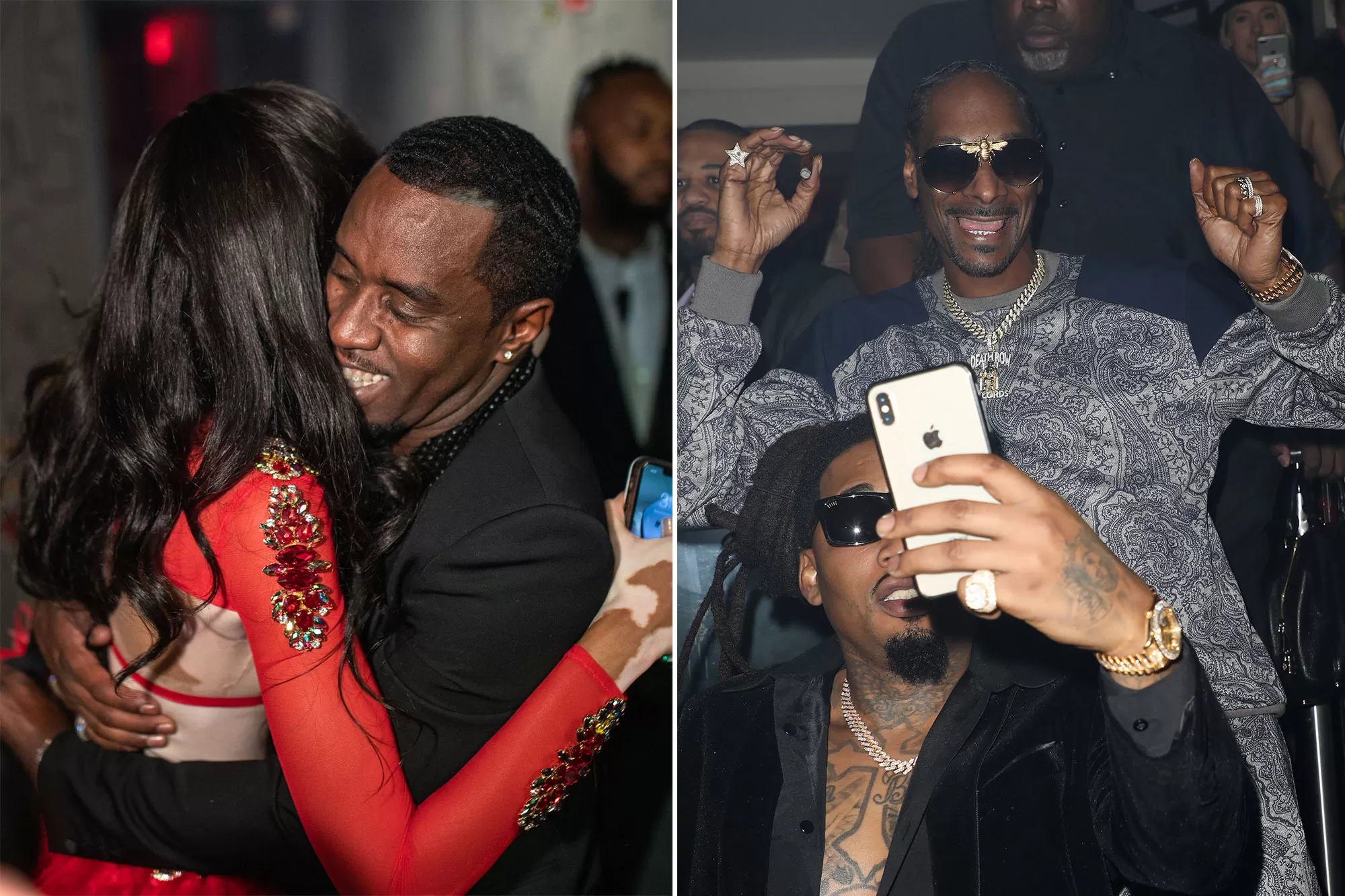 Snoop Dogg, Diddy et les Jonas Brothers fêtent le Nouvel An à la manière de Miami