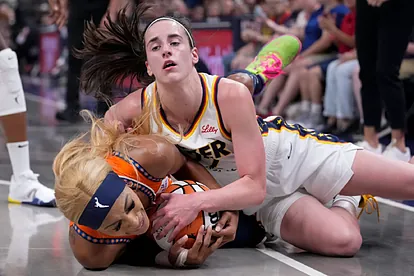 DiJonai Carrington slams disgusting meme after intense battle with Caitlin  Clark: WNBA fanbase faces backlash | Marca