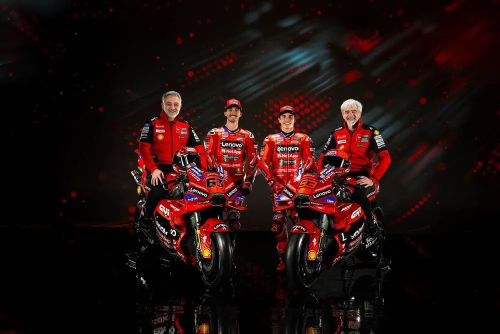 Ducati insiste en que será “muy fácil” gestionar a Bagnaia y Márquez