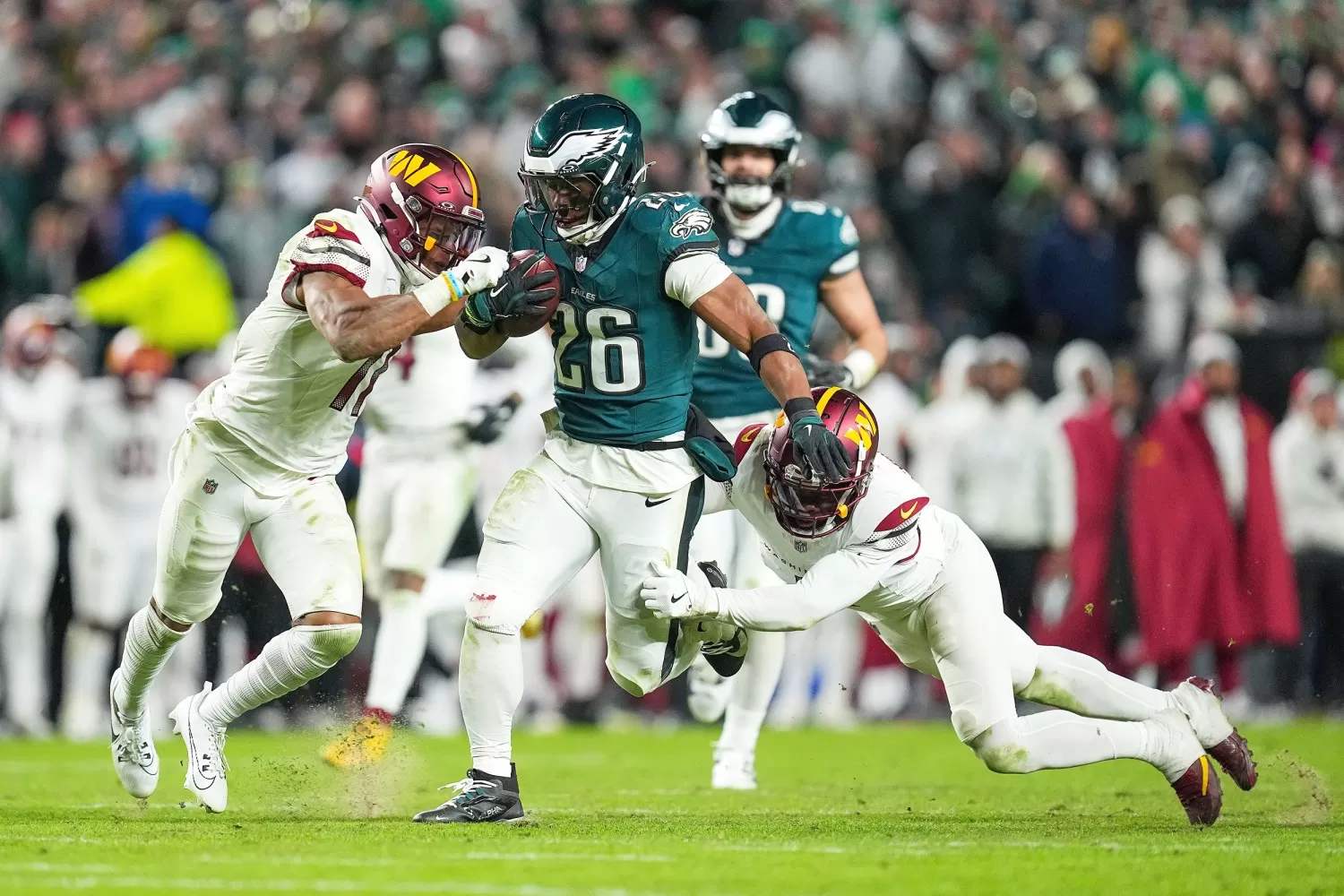 Thursday Night Football' highlights: Philadelphia Eagles defeat Washington  Commanders 26-18 to take control in NFC East