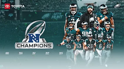 NFC Championship: Washington Commanders at Philadelphia Eagles | Philadelphia  Eagles - Philadelphiaeagles.com