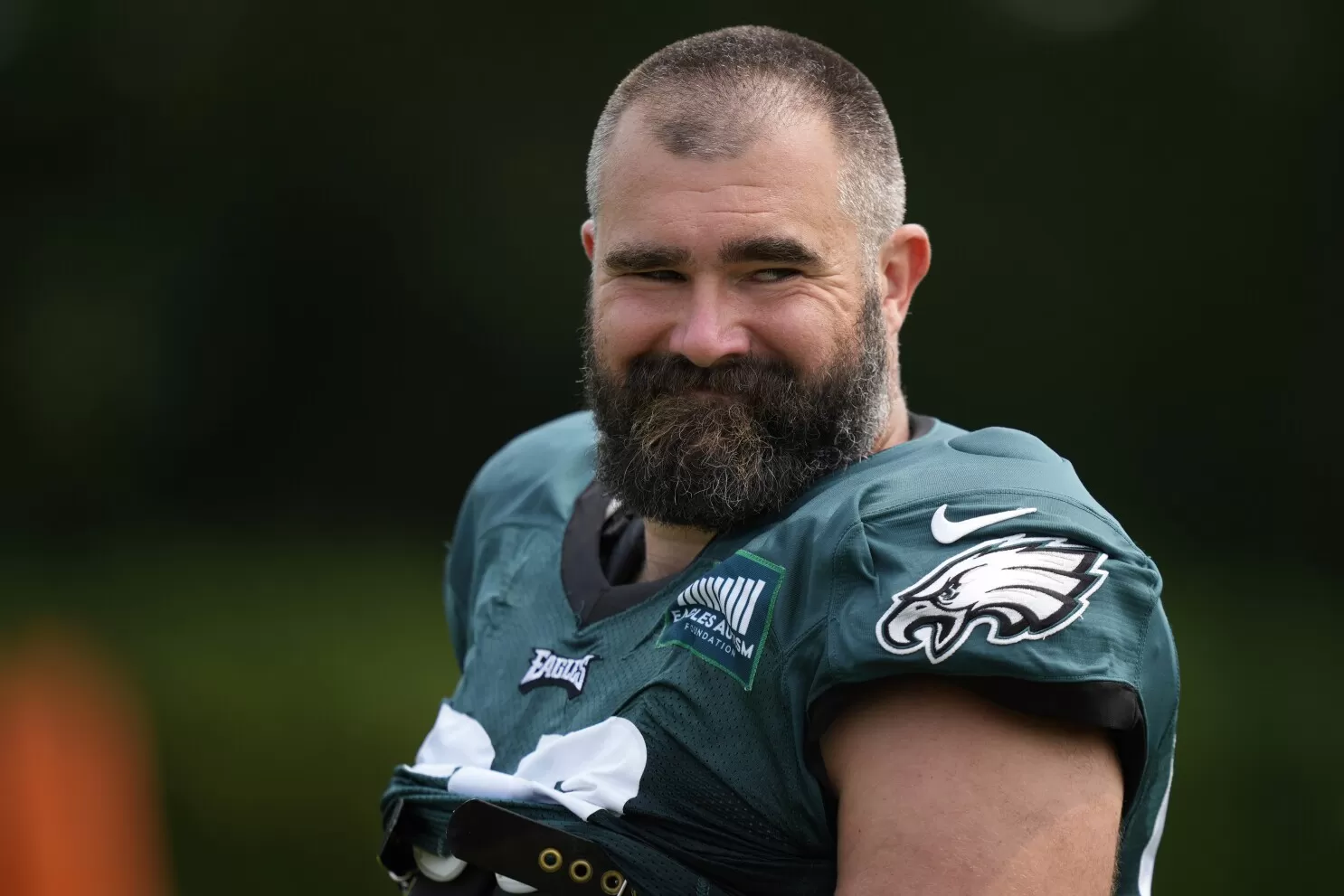 Kelce center of attention in offseason, center of Eagles run to Super Bowl  this season | AP News