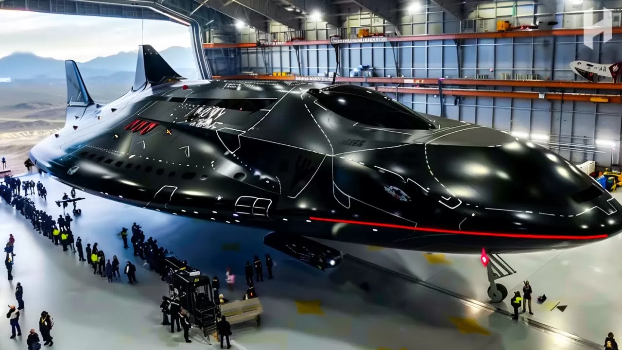 Elon Musk unveils a revolutionary anti-gravity fighter plane