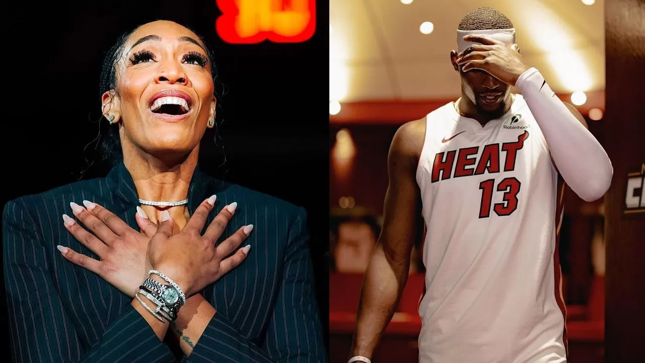 Bam Adebayo Was Here; Don't Know Why": Dawn Staley Takes Hilarious 'Jab' at Heat  Star Attending A'ja Wilson's Jersey Retirement - The SportsRush