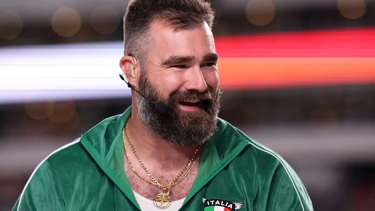 Once again a rookie, Jason Kelce relishes his new role as an ESPN analyst