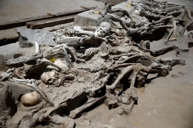 Mystery of 80 human skeletons with hands tied in chains in Greece