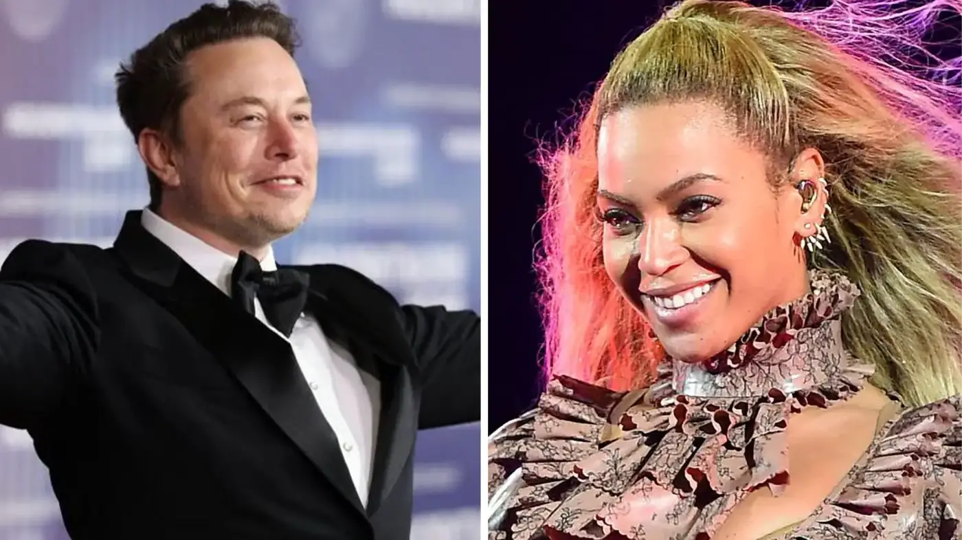 Elon Musk Beyoncé en public