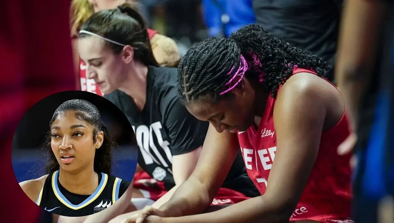 Spending too much time around Angel Reese": Fans show no mercy to Caitlin Clark's teammate Aliyah Boston for blowing layups