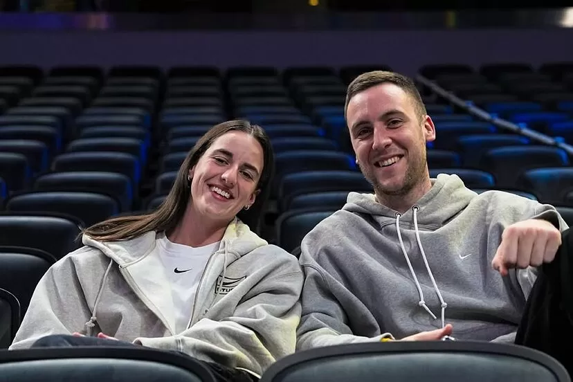 Caitlin Clark and boyfriend Connor McCaffery appear at the NBA G League and  fans go crazy: Too much cuteness! | Marca