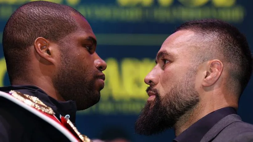 Dubois vs Parker: Tyson Fury eclipses Daniel Dubois-Joseph Parker press conference - BBC Sport