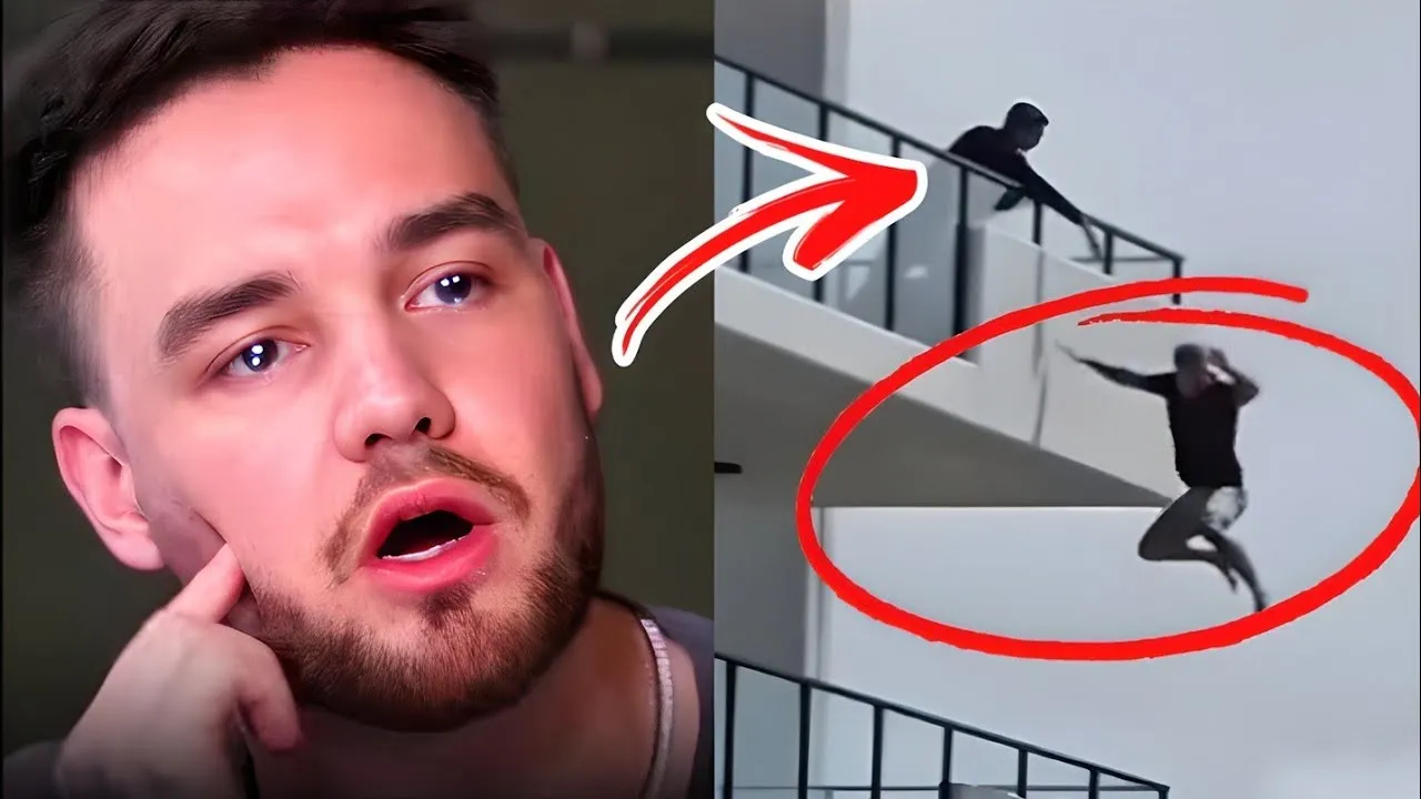 Liam Payne in a recorded video admits how he fell from the hotel balcony  the moment Payne fell - YouTube