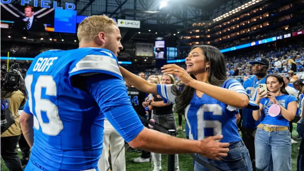 California Wildfires 2024: Jared Goff's wife Christen Harper's Heartfelt Cry  for LA During Devastating Fires Leaves Fans in Tears | NFL News - The Times  of India