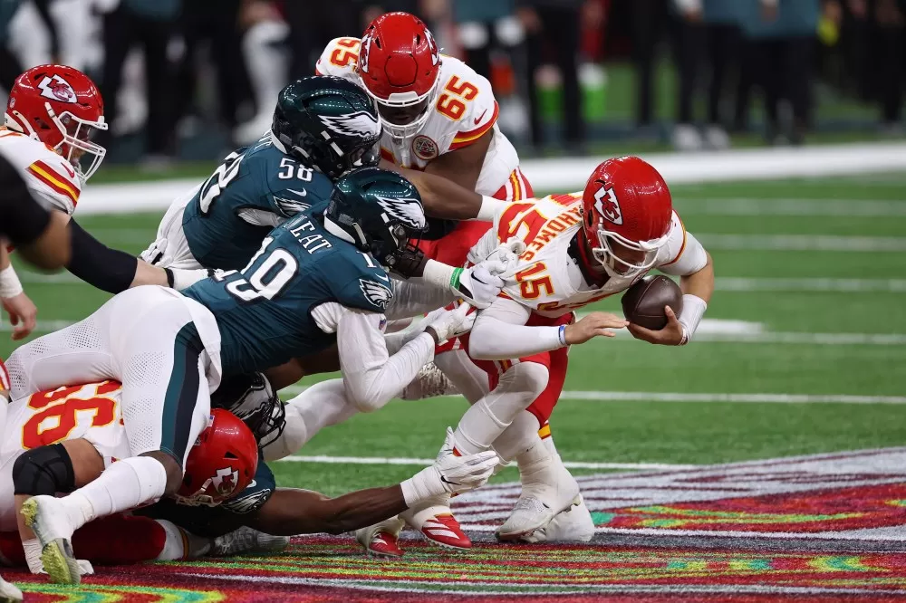 The Eagles hit the Chiefs. Then hit them again. Then won the 2025 Super  Bowl. | For The Win