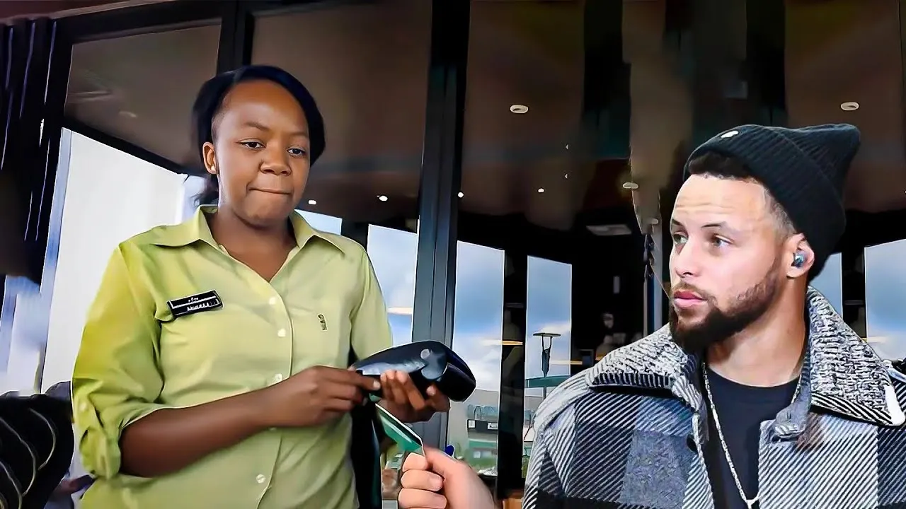 Une serveuse noire est renvoyée pour avoir aidé Steph Curry. Le lendemain, elle reçoit le choc de sa vie ! - YouTube