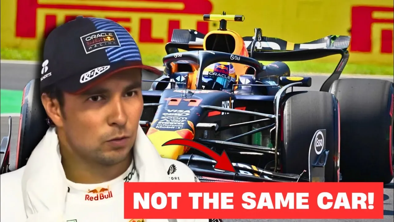 Sergio Pérez lanza una bomba sobre la supuesta desigualdad en el monoplaza de Red Bull tras Monza 2024 | Polémica de la F1