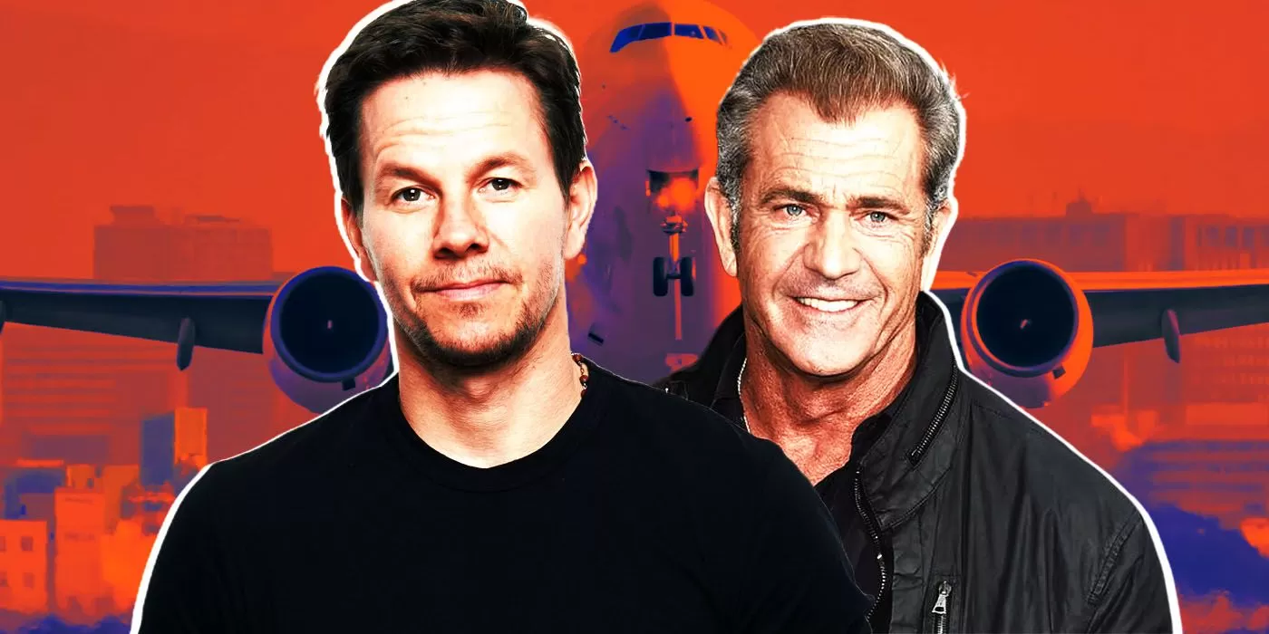 Mel Gibson and Mark Wahlberg's Upcoming Airplane Thriller Described as  'Zany and Wild' by Producer