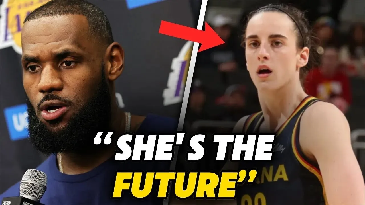 LeBron James' powerful words shocked Caitlin Clark - YouTube