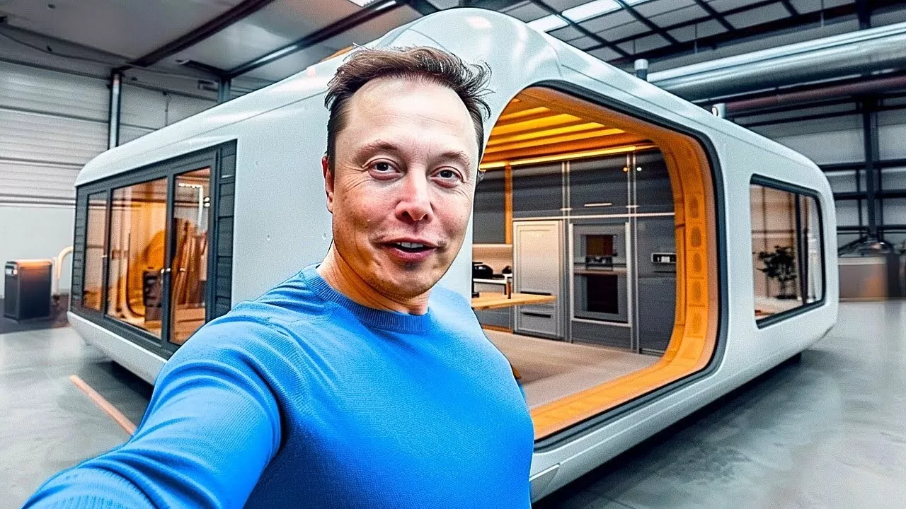C'EST ARRIVÉ ! La maison à 10 000 $ d'Elon Musk arrive ENFIN sur le marché