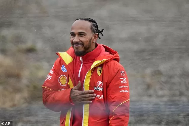 Lewis Hamilton CRASHES during second testing day for Ferrari in early  setback after blockbuster £50m-a-year move | Daily Mail Online