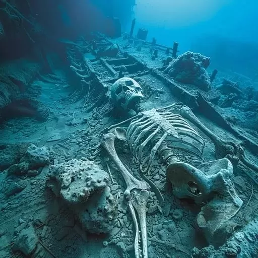 SHOCKING DISCOVERY! Skeleton of an ancient pirate found in a 309-year-old shipwreck surprises scientists. - Luxury Blog