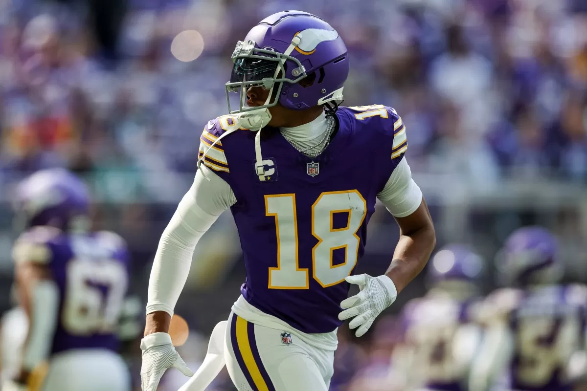 Vikings receiver Justin Jefferson hasn't forgotten the Griddy from Packers  cornerback Jaire Alexander