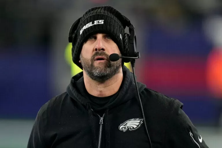 Eagles coach Nick Sirianni downplays suggestion he's fighting for his job  in the playoffs - WHYY