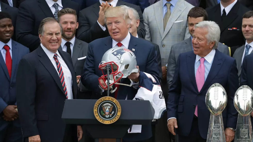 Sports teams court controversy over visiting Trump in White House