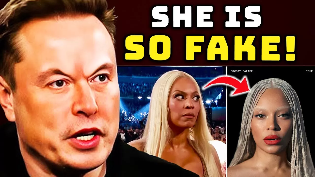 Elon Musk accuse Beyoncé d'être une « fausse » artiste country. (Elle devrait être condamnée à une amende) - YouTube