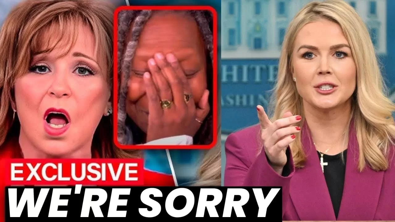 The View" hosts apologize to Karoline Leavitt for controversial remarks. -  YouTube