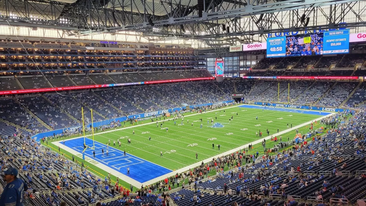 Ford Field - Home of the Detroit Lions