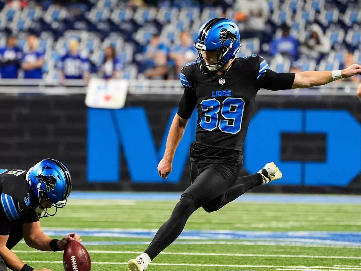 Detroit Lions have seen 'steady improvement' from Jake Bates