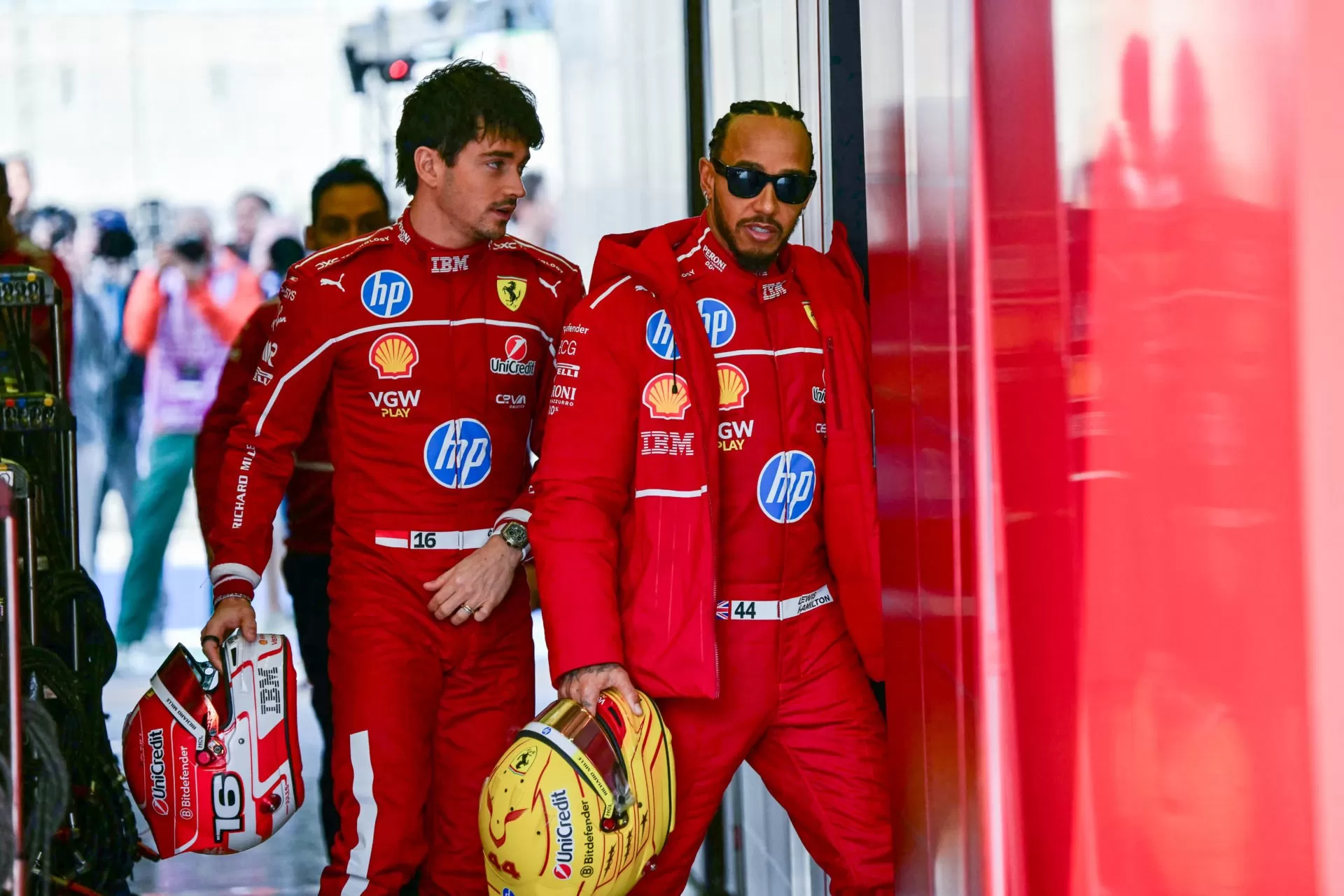 Ferrari's data shows Lewis Hamilton shared one 'dynamite' Charles Leclerc  trait in Bahrain testing