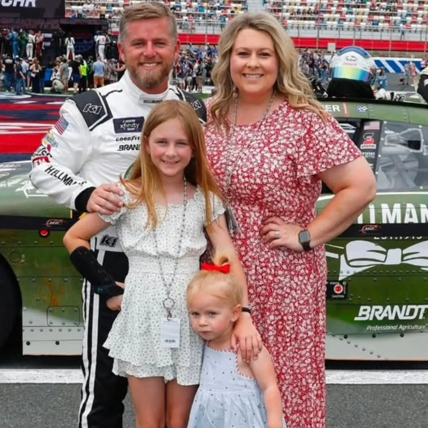 Justin Allgaier Panicked After Wife Exposes Him Live What Did He Do