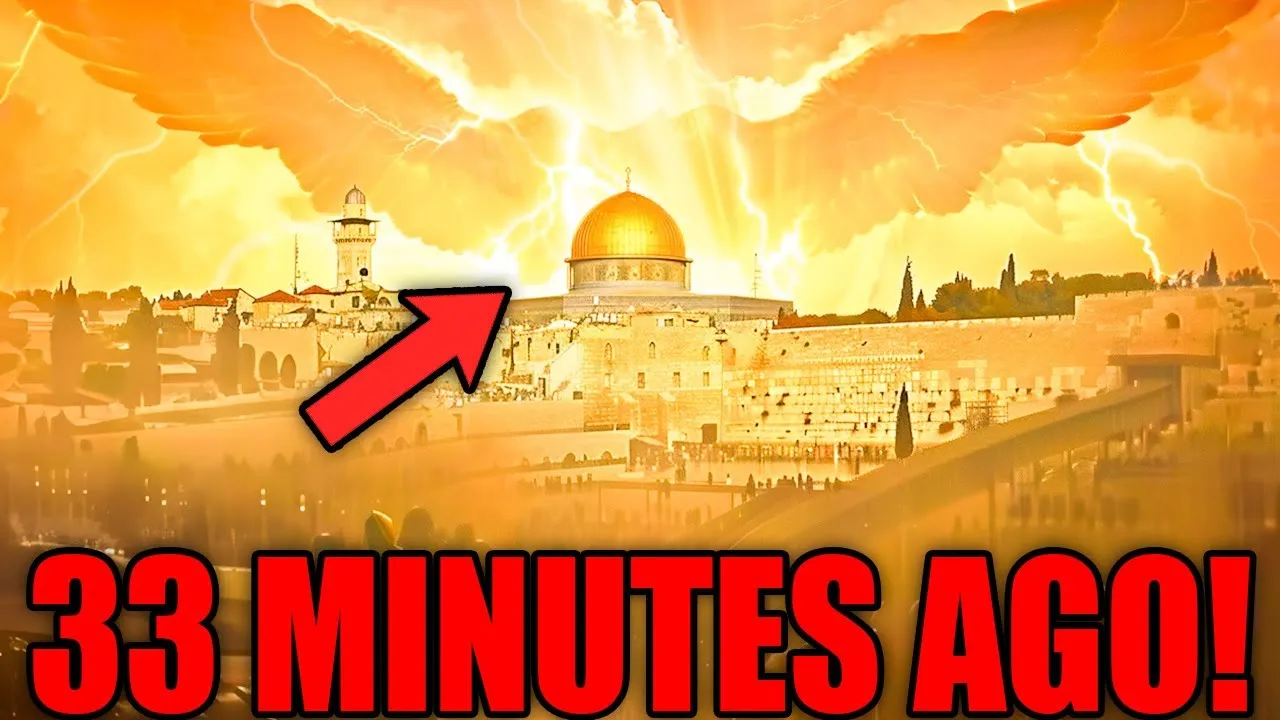 JESUS COMING? Strange Things JUST SEEN in The Sky of JERUSALEM! - YouTube