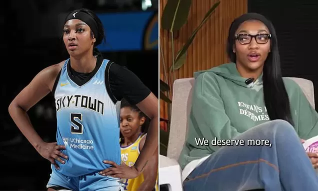 Angel Reese menace de boycotter les matchs de la WNBA et exige plus d'argent alors qu'elle est furieuse à propos de son contrat de recrue de 75 000 $ par an | Daily Mail Online