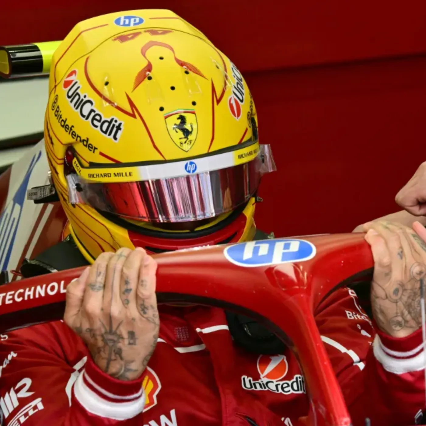 Lewis Hamilton's Ferrari Under FIA Investigation Following Red Bull Complaint