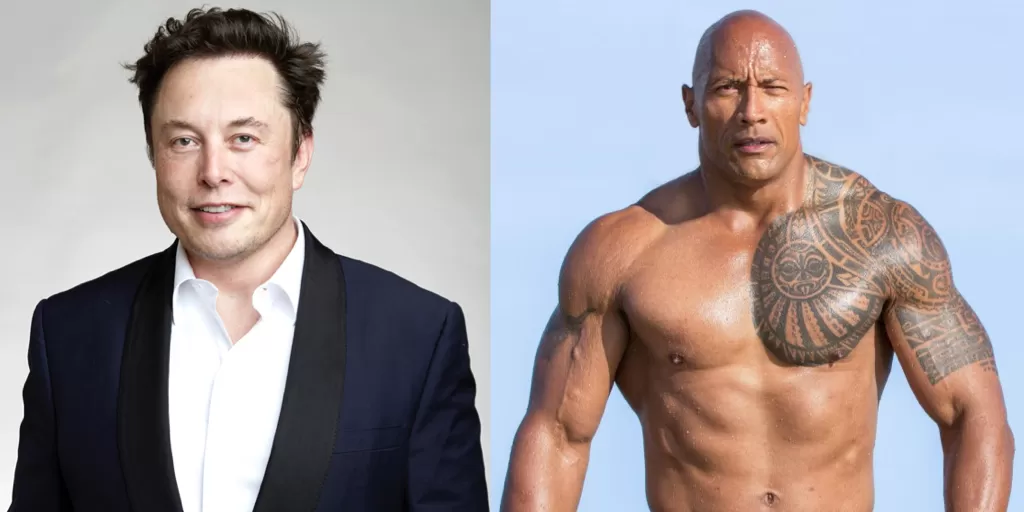 Going viral: Elon Musk morphs into Dwayne Johnson