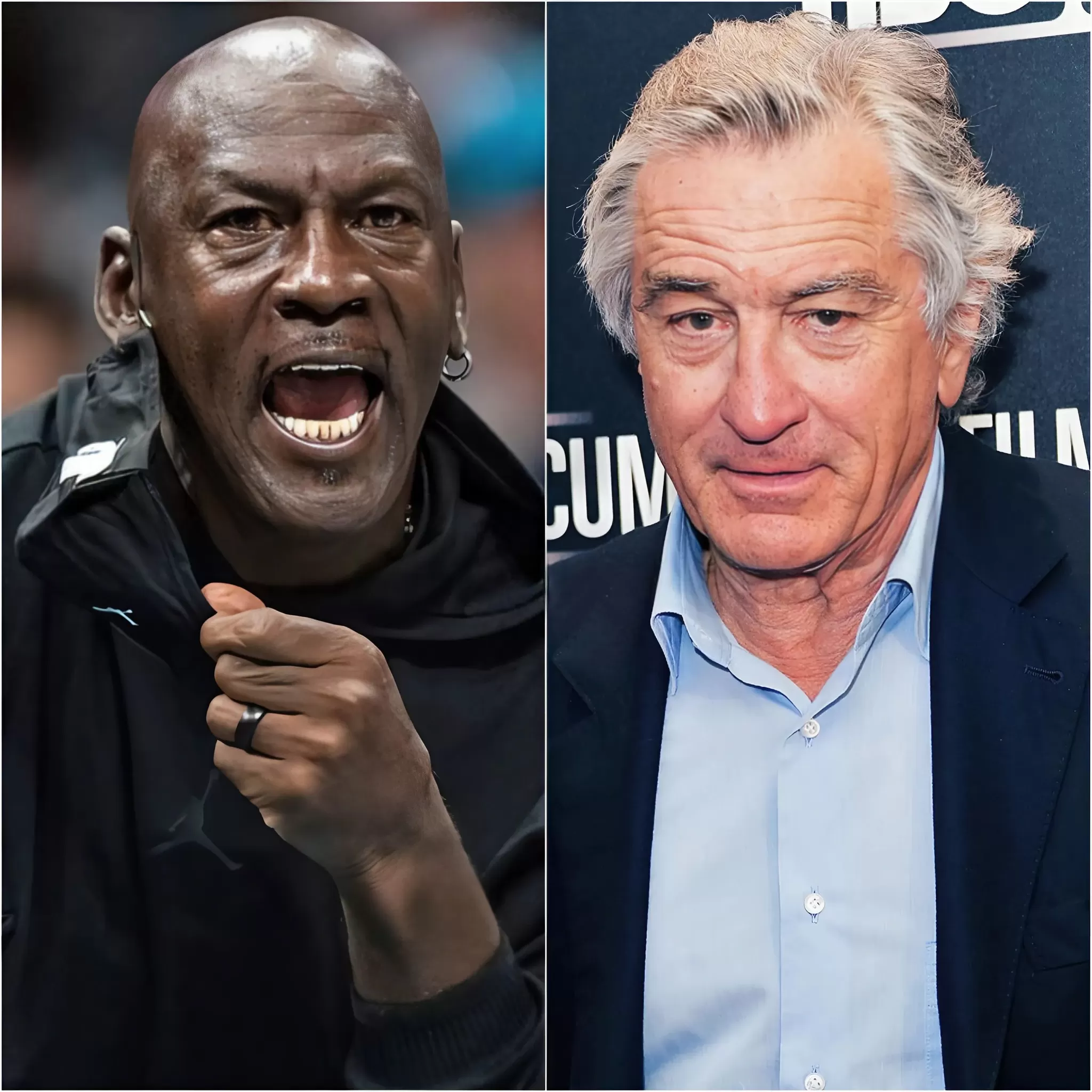 Cover Image for NOTICIAS DE ÚLTIMA HORA: Michael Jordan se niega a filmar un comercial “WOKE” con Robert De Niro, “¡No me gusta ese bastardo!”