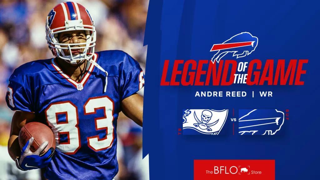 Bills announce Andre Reed as Thursday night's Legend of the Game