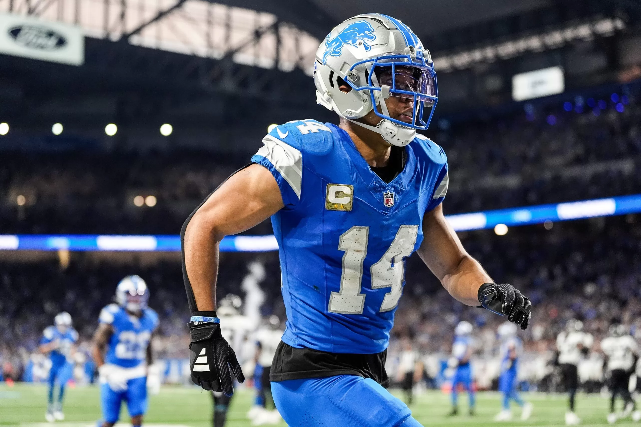 Amon-Ra St Brown Stats : Another game with a Receiving Touchdown ? - The  Playoffs