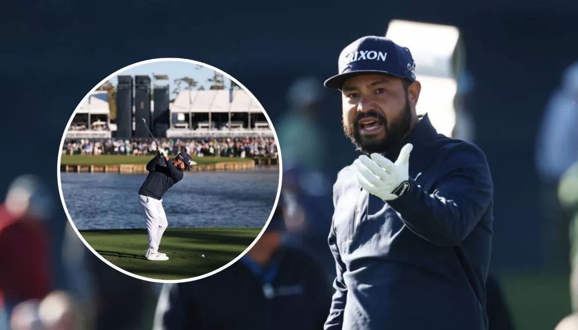 JJ Spaun responds to crowd criticism after glancing at Rory McIlroy's club