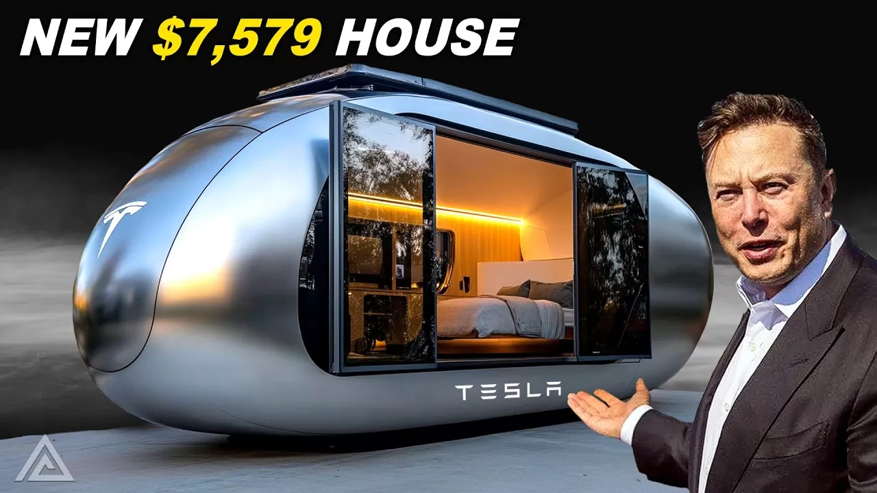 ¡La minicasa Tesla de $7,579 por fin llegó al mercado! ¡Un primer vistazo increíble!