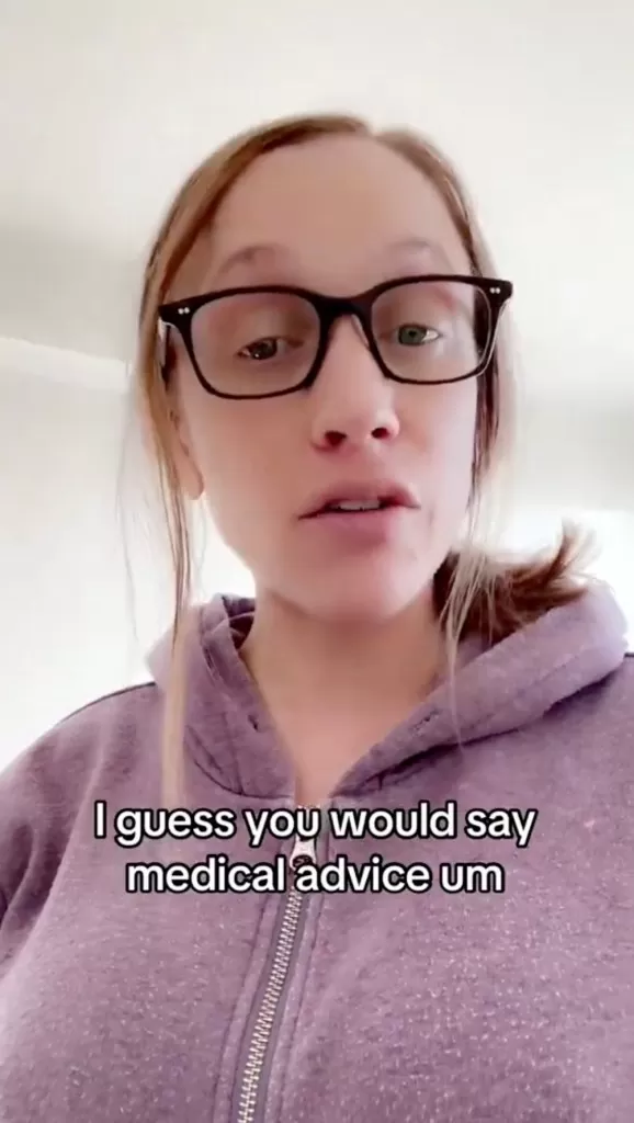 Timpf sagt, sie habe besorgte Ratschläge von Fans erhalten, als diese von ihrem medizinischen Maßnahmenplan hörten.