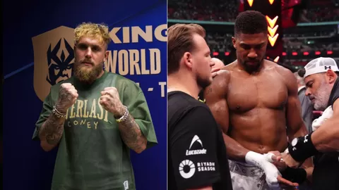 Anthony Joshua breaks silence after Jake Paul challenged him to a fight
