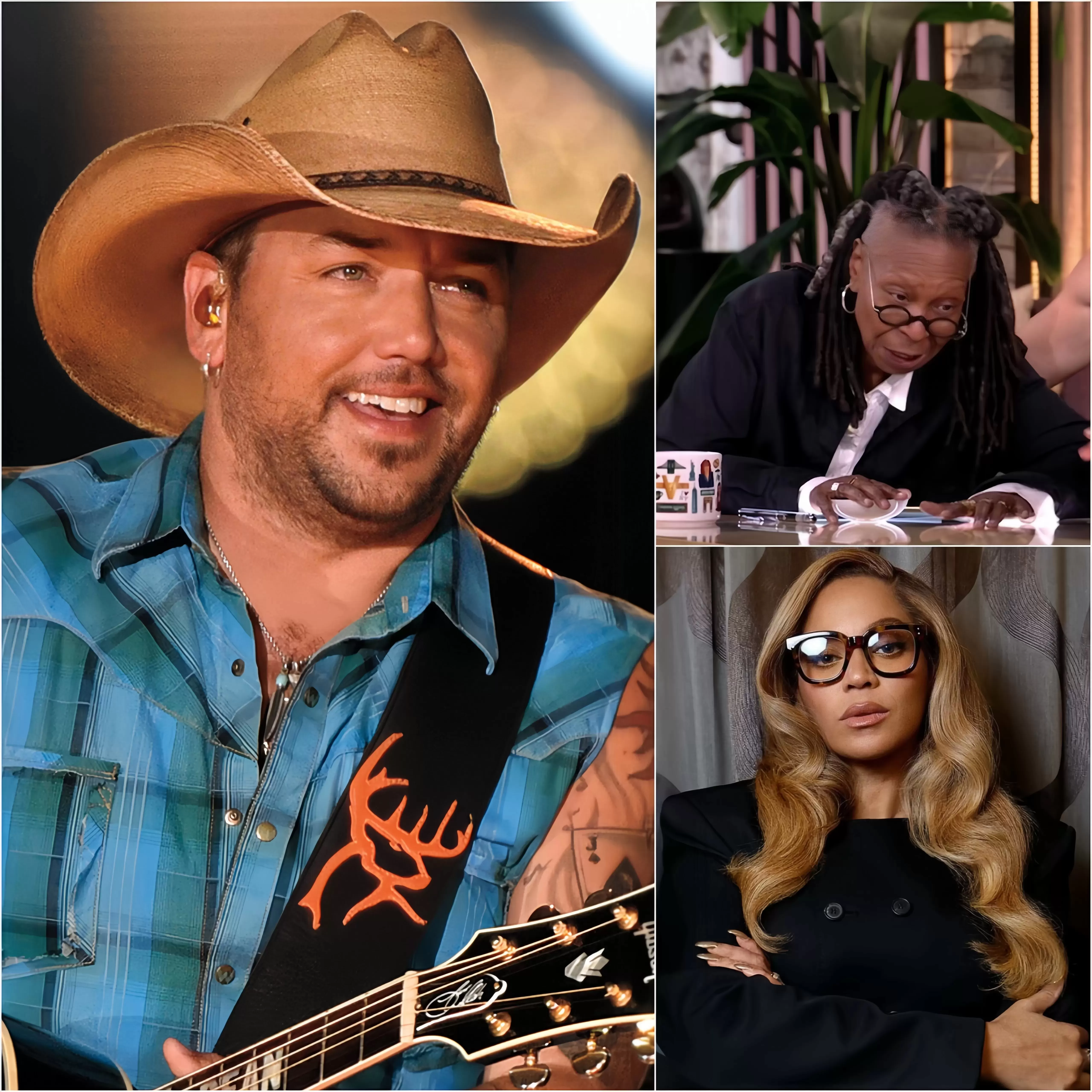 Cover Image for ULTIME NOTIZIE: Jason Aldean fa causa a Whoopi Goldberg per 100 miliardi di dollari dopo che lei e The View lo hanno insultato in diretta, e la reazione di Beyoncé sorprenderà tutti