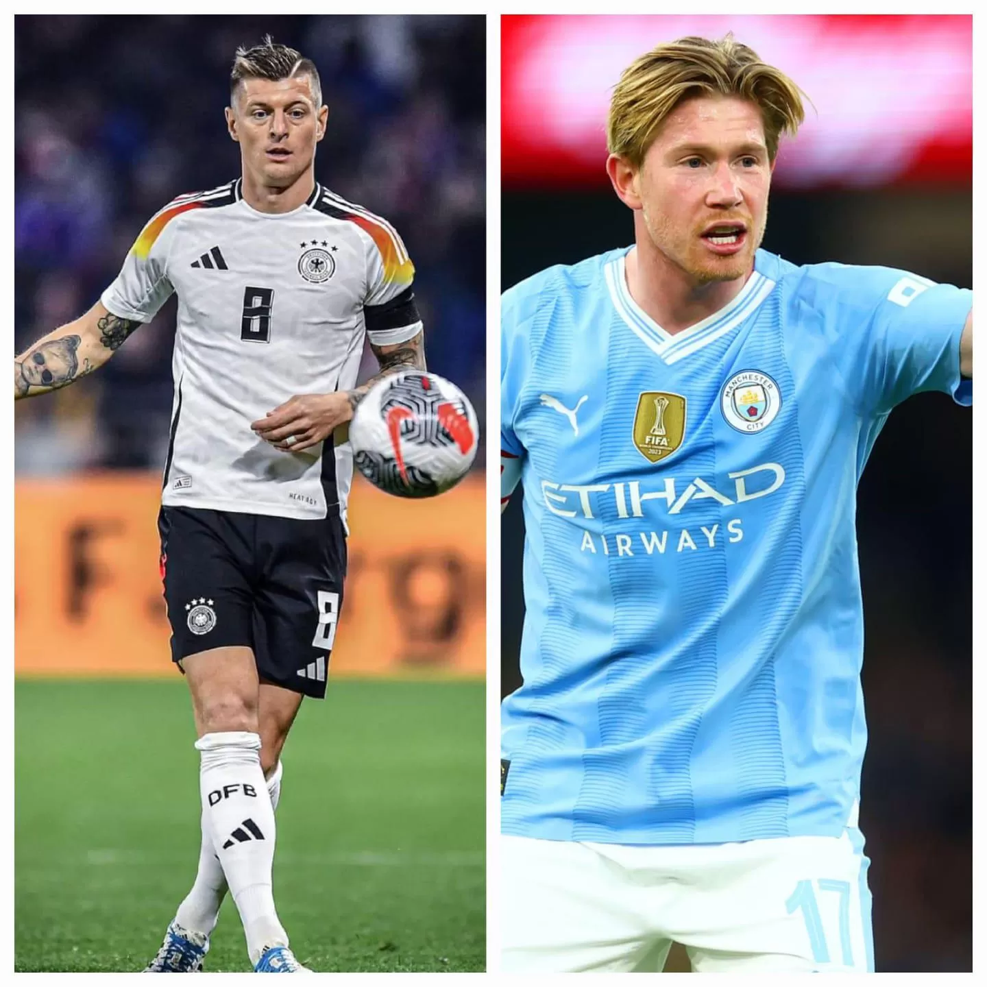 CM olarak kimi seçerdiniz?Prime Toni Kroos VS Prime Kevin De Bruyne : r/soccercirclejerk