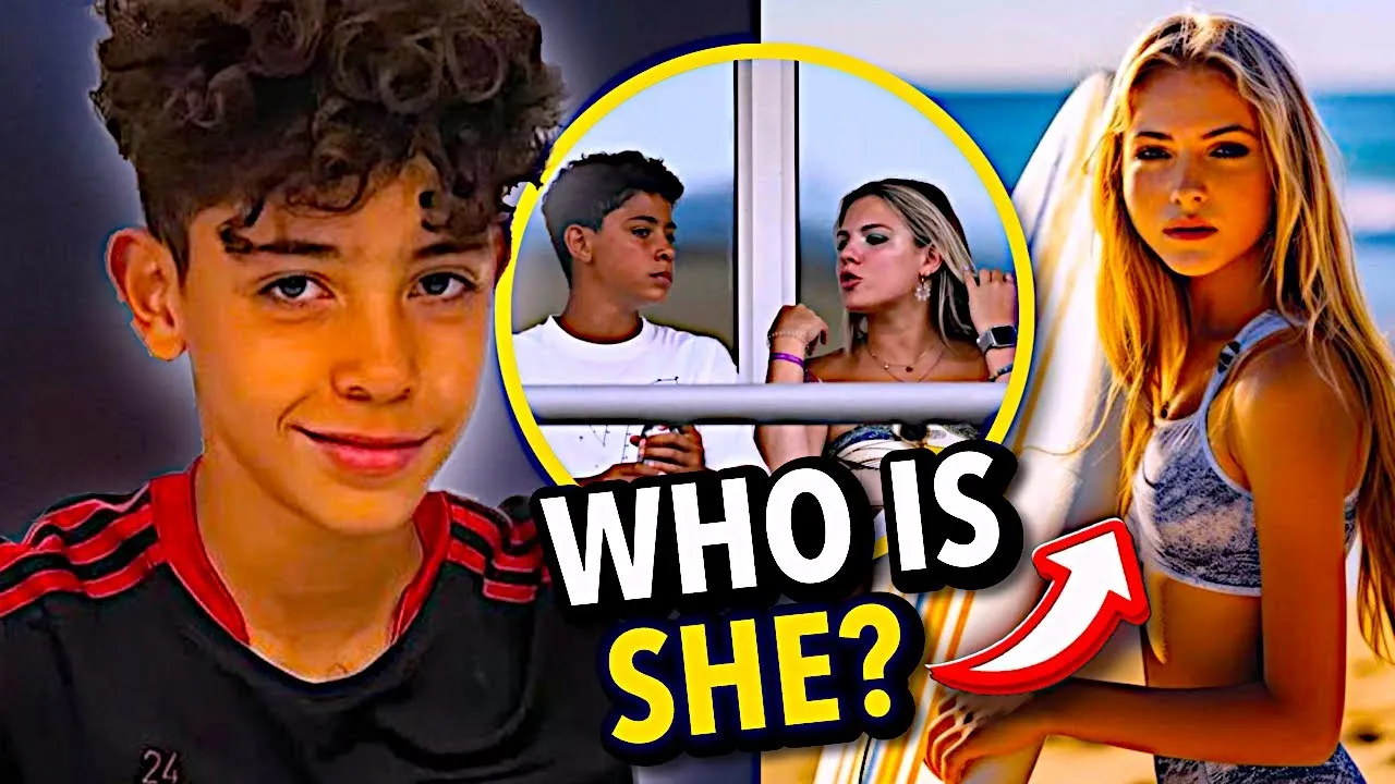 Does Cristiano Ronaldo Jr. have a secret girlfriend? Who is she?