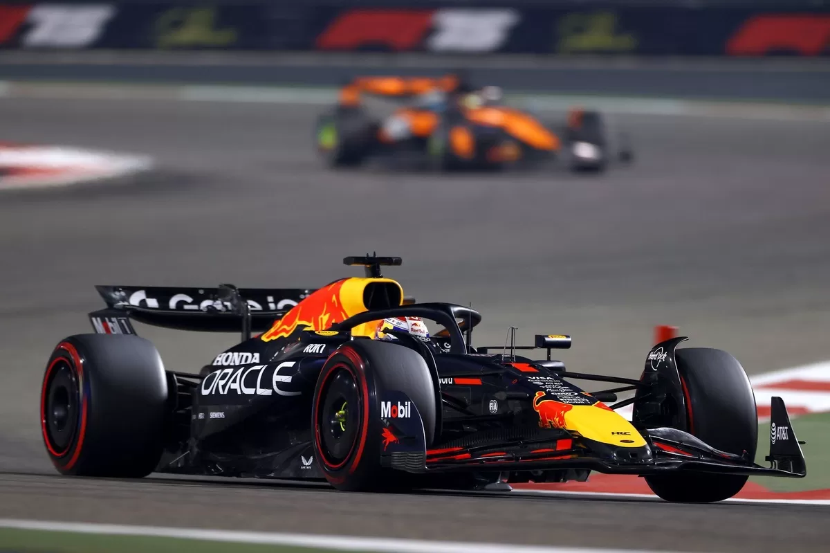 Red Bull claims McLaren is too quick after dominant Friday at Bahrain GP